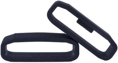 Szilikon szíjbújtató Garmin (kompatibilis QuickFit 26mm), black, 4db