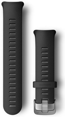Szilikon óraszíj Garmin (kompatibilis Forerunner 45), fekete, méret L, 010-11251-1Y