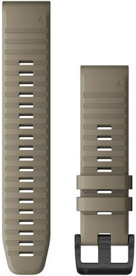 Szilikon óraszíj Garmin 22mm (kompatibilis Garmin Fenix 8/7/6 (47mm), Epix 2 stb.), bézs, QuickFit, 010-12863-02