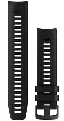 Szilikon óraszíj Garmin 22mm (kompatibilis Instinct), fekete, 010-12854-18