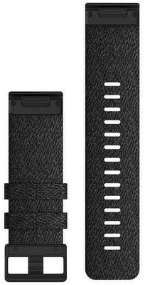 Nylon óraszíj Garmin 26mm (kompatibilis Garmin Fenix 8/7X/6X (51mm), Tactix stb.), szürke, QuickFit, 010-12864-07