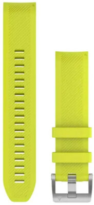 szilikon óraszíj Garmin 22mm (kompatibilis MARQ), sárga V1, 010-12738-16