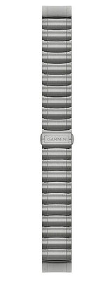 titán óraszíj Garmin 22mm (kompatibilis Garmin MARQ), ezüst, 010-12738-20