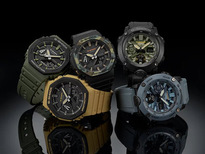 Casio G-Shock Original GA-2100SU-1AER Carbon Core Guard Utility Colors Series