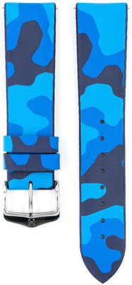 Kaucsuk szíj Hirsch John L 0928088080-2, terepszínű, természetes kaucsuk, hossz L, Quick Release