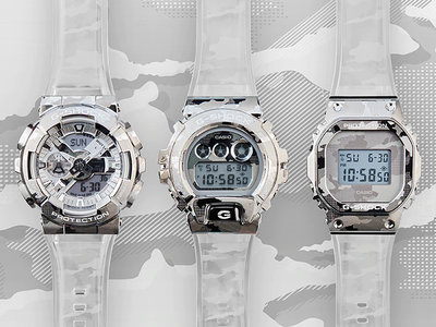 Casio G-Shock Original GM-110SCM-1AER Skeleton Camouflage Series