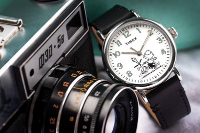 Timex Standard Peanuts Quartz 70th Anniversary TW2U71100 Snoopy