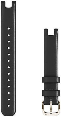 Bőrszíj Garmin 14mm (pro Lily), fekete V2
