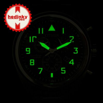 Citizen Sports Eco-Drive Super Titanium Chronograph AT2480-81L