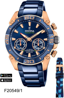 Festina Chrono Bike 2021 20549/1 Hybrid Connected Special Edition (+ pót szíj)
