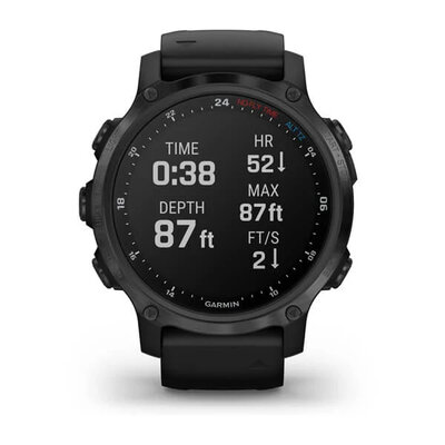 Garmin Descent Mk2S Sapphire, Gray / Black Band