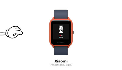 Védő 3D üveg Mosh Tempered Glass Protector 0.5mm pro Amazfit Bip / Bip S
