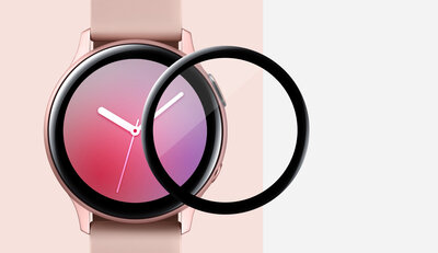 Védő 3D üveg Mosh Tempered Glass Protector 0.5mm pro Samsung Galaxy Watch Active2 44mm