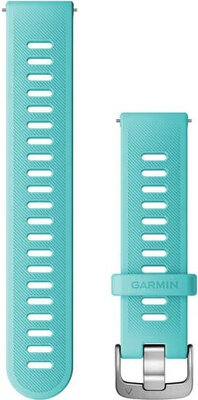 Szilikon óraszíj Garmin 20mm (kompatibilis Venu, Venu Sq, Venu 2 plus stb.), kék V2, Quick Release, 010-11251-9R