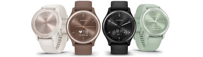 Garmin Vívomove Sport Peach Gold / Cocoa Band
