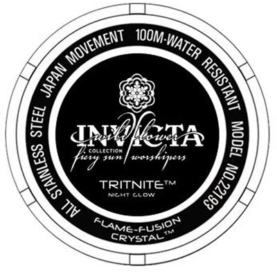 Invicta Wildflower Quartz 34mm 22193