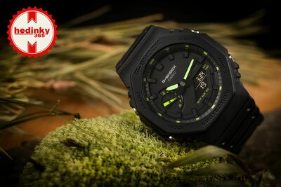 Casio G-Shock Original GA-2100-1A3ER Carbon Core Guard Utility Black Series