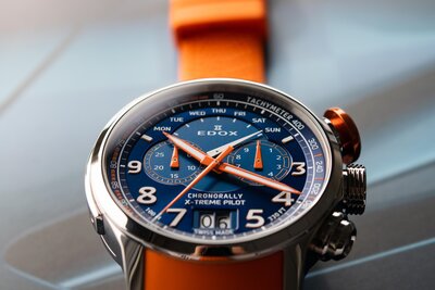 Edox Chronorally Chronograph Quartz 38001-tinocaobu