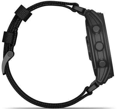 Garmin Tactix 7 Pro Solar Sapphire Ballistics Edition fekete nylon szíj (+ pót szíj)