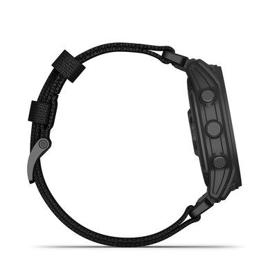 Garmin Tactix 7 Pro Solar Sapphire fekete nylon szíj (+ pót szíj)