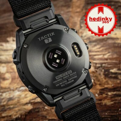Garmin Tactix 7 Pro Solar Sapphire Black Nylon Band (+ pótszíj)