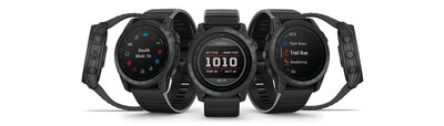 Garmin Tactix 7 PRO Sapphire Black Silicone Band