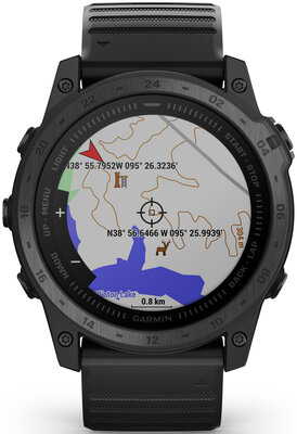 Garmin Tactix 7 PRO Sapphire Black Silicone Band