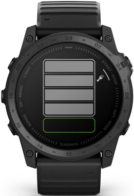 Garmin Tactix 7 PRO Sapphire Black Silicone Band