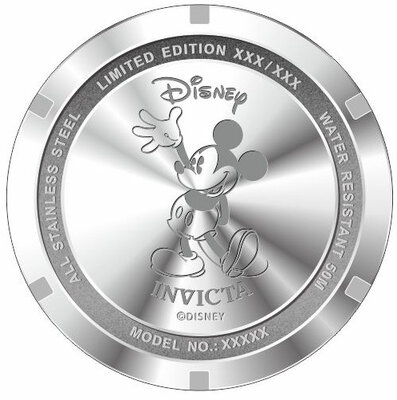 Invicta Disney Quartz 43mm 37850 Mickey Mouse Limited Edition
