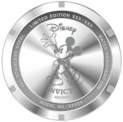 Invicta Disney Quartz 43mm 37853 Mickey Mouse Limited Edition