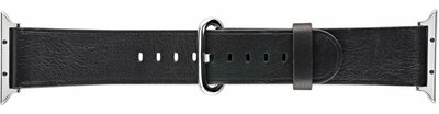 Bőr óraszíj Morellato M 4739A37.019, fekete