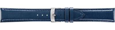Bőrszíj Morellato Naxos 5391D15.062 M, kék, újrahasznosított anyag