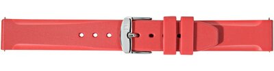 Gumiszíj Morellato Lugano Rubber 5183556.083 M, piros, Quick Release