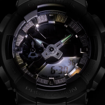 Casio G-Shock Original GM-110MF-1AER Metal Covered Midnight Fog Series