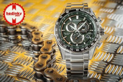 Citizen Sports Racer Eco-Drive Radiocontrolled CB5914-89X