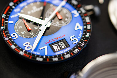 Edox Chronorally Quartz Chronograph 38001 TINR BUDN BMW Limited Edition 2000pcs (+ pótszíj)