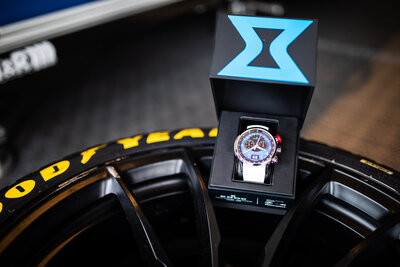 Edox Chronorally Quartz Chronograph 38001 TINR BUDN BMW Limited Edition 2000pcs (+ pótszíj)