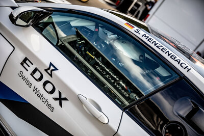 Edox Chronorally Quartz Chronograph 38001 TINR BUDN BMW Limited Edition 2000pcs (+ pótszíj)