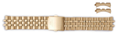 Rozsdamentes acél óraszíj Orient KDDQVAA (kompatibilis CTT0H), arany