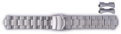 Rozsdamentes acél óraszíj Orient UM028111J0 22mm (kompatibilis modely FAA02, FEM65), ezüst