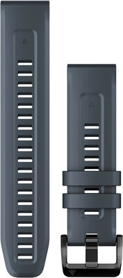 szilikon óraszíj Garmin 22mm (kompatibilis Garmin Fenix 8/7/6 (47mm), Epix 2 stb.), kék V2, QuickFit, 010-13111-05