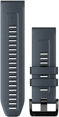 szilikon óraszíj Garmin 26mm (kompatibilis Garmin Fenix 8/7X/6X (51mm), Tactix stb.), kék V4, QuickFit, 010-13117-05