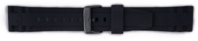 Szilikon óraszíj Orient VDESC0B 22mm (kompatibilis modely STT12, FUG1X, FUX00), fekete