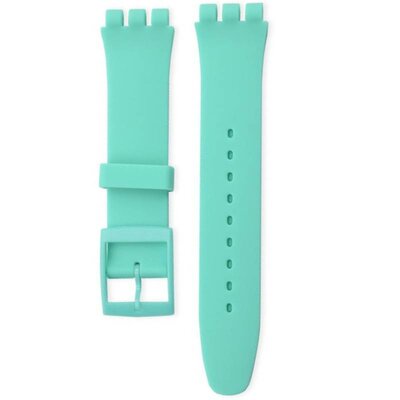 Szilikon óraszíj Ricardo Barletta 19mm (kompatibilis Swatch), kék V1