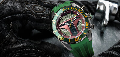 Invicta Star Wars Quartz 50mm 35051 Boba Fett Limited Edition 1977pcs