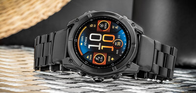 Acél karkötő Ricardo 26mm (pro Garmin Fenix 8/7X/6X (51mm), Tactix aj.), fekete V1, QuickFit