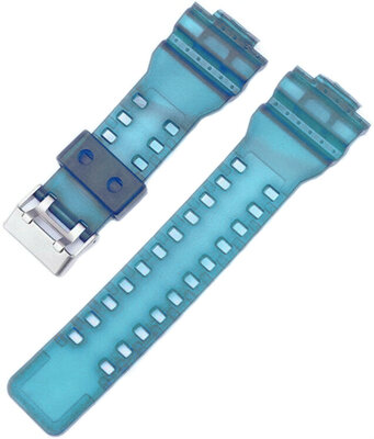 műanyag óraszíj Ricardo Felino 16mm (kompatibilis Casio G-Shock GA-100, GA-110, GD-120, GLS-100), kék
