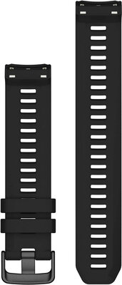 Szilikon óraszíj Garmin 22mm (kompatibilis Instinct 2), fekete V1, 010-13105-06