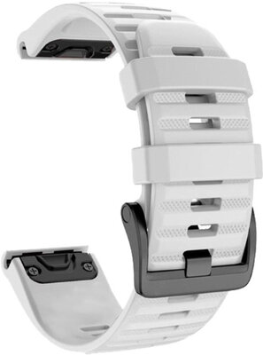 Szilikon óraszíj Ricardo Livigno 20mm, White, QuickFit
