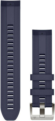 szilikon óraszíj Garmin 22mm (kompatibilis Garmin MARQ), kék V2, QuickFit, 010-13225-02